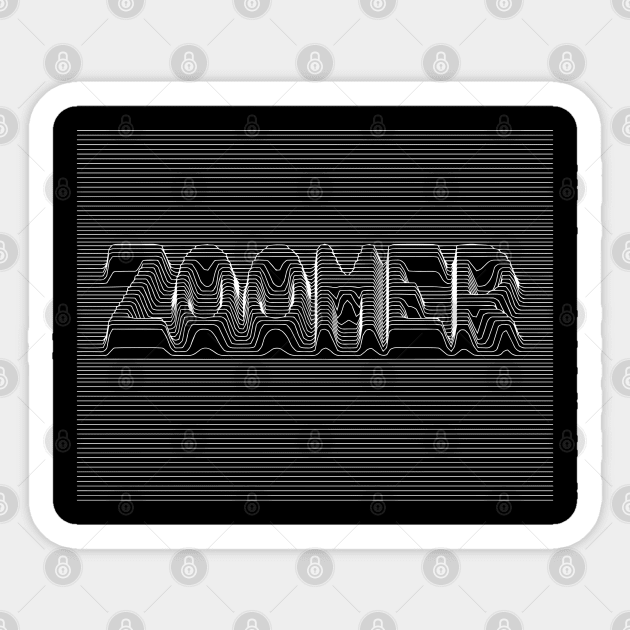 Zoomer Lines Sticker by wookiemike